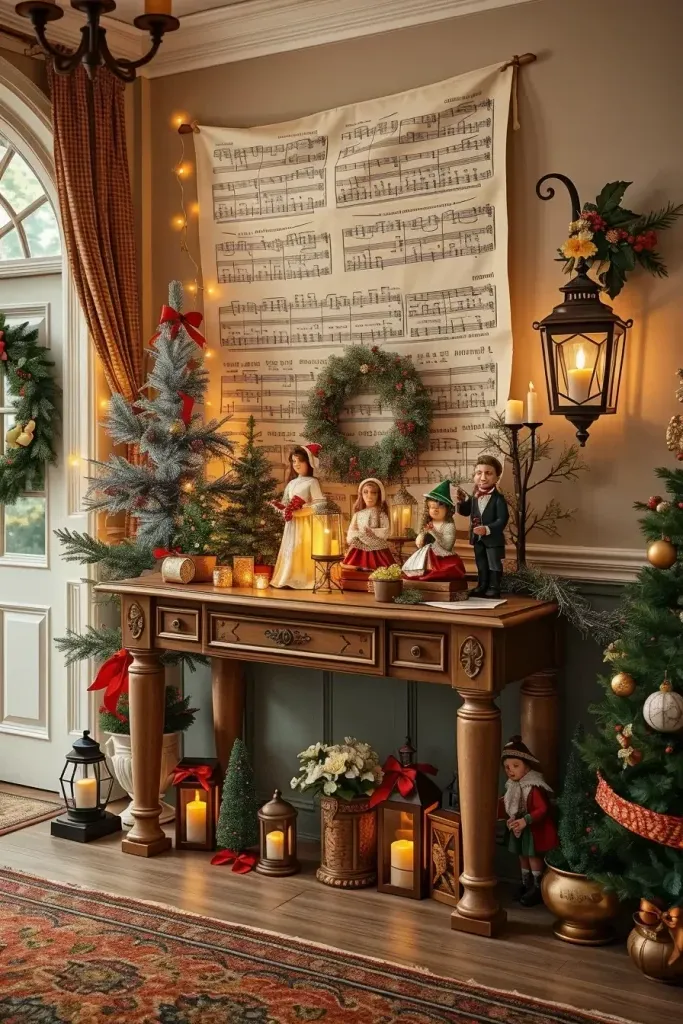 16) Classic Caroling Figurines for Display - photo 2