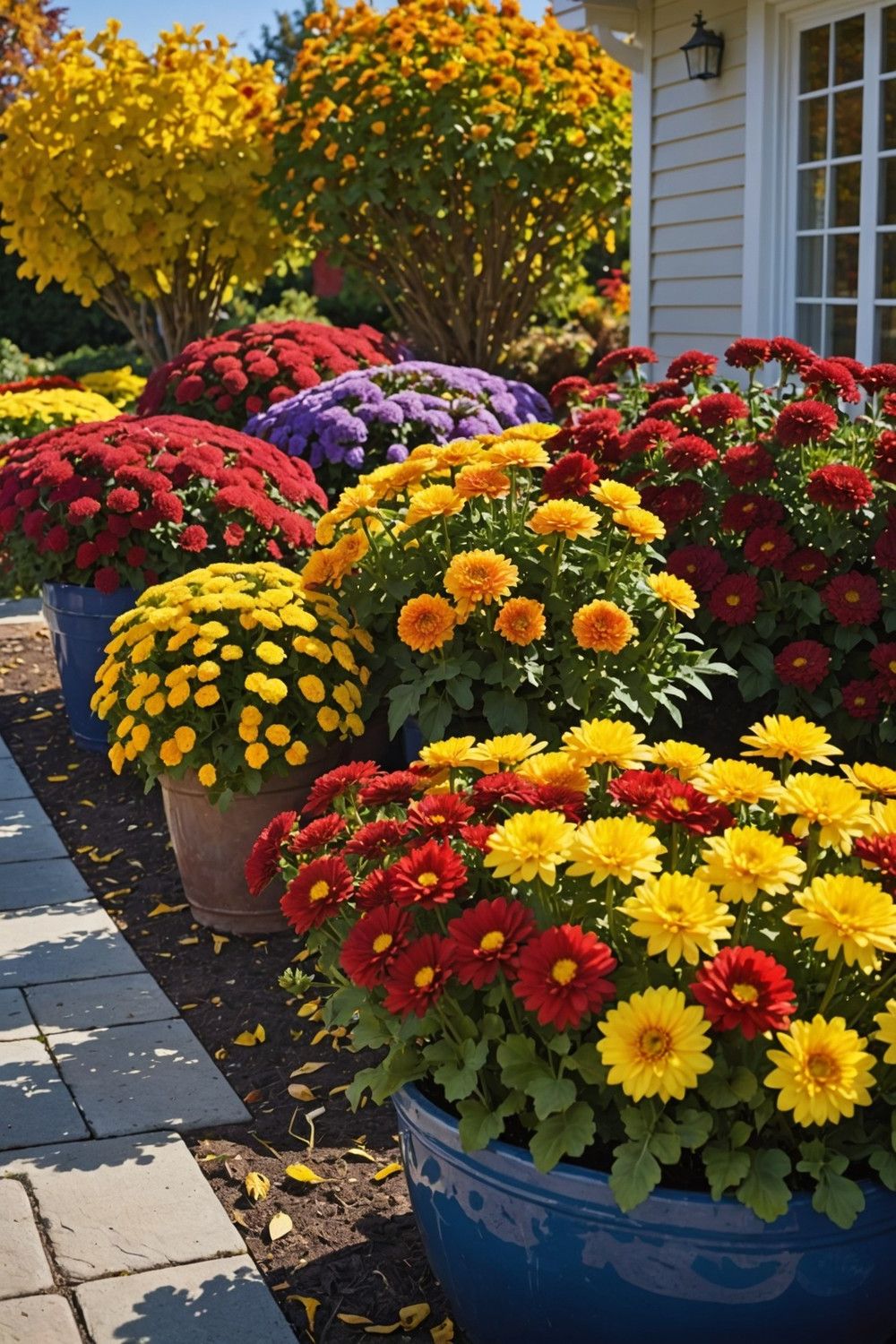 Chrysanthemums for Fall Color