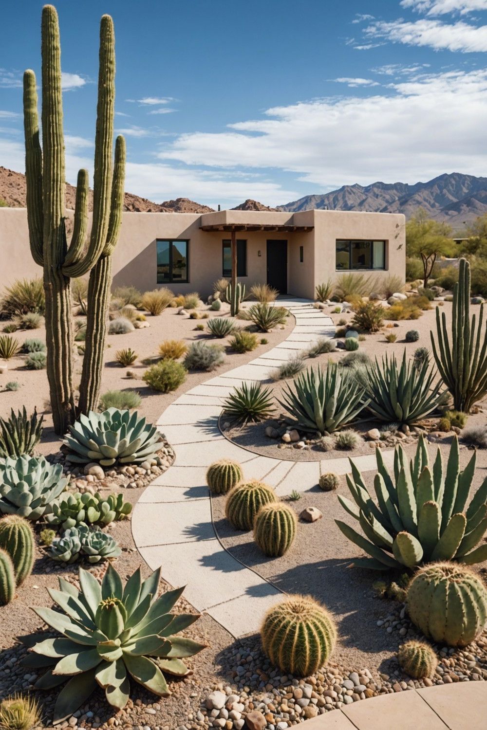 Gravel and Granite Path Ideas