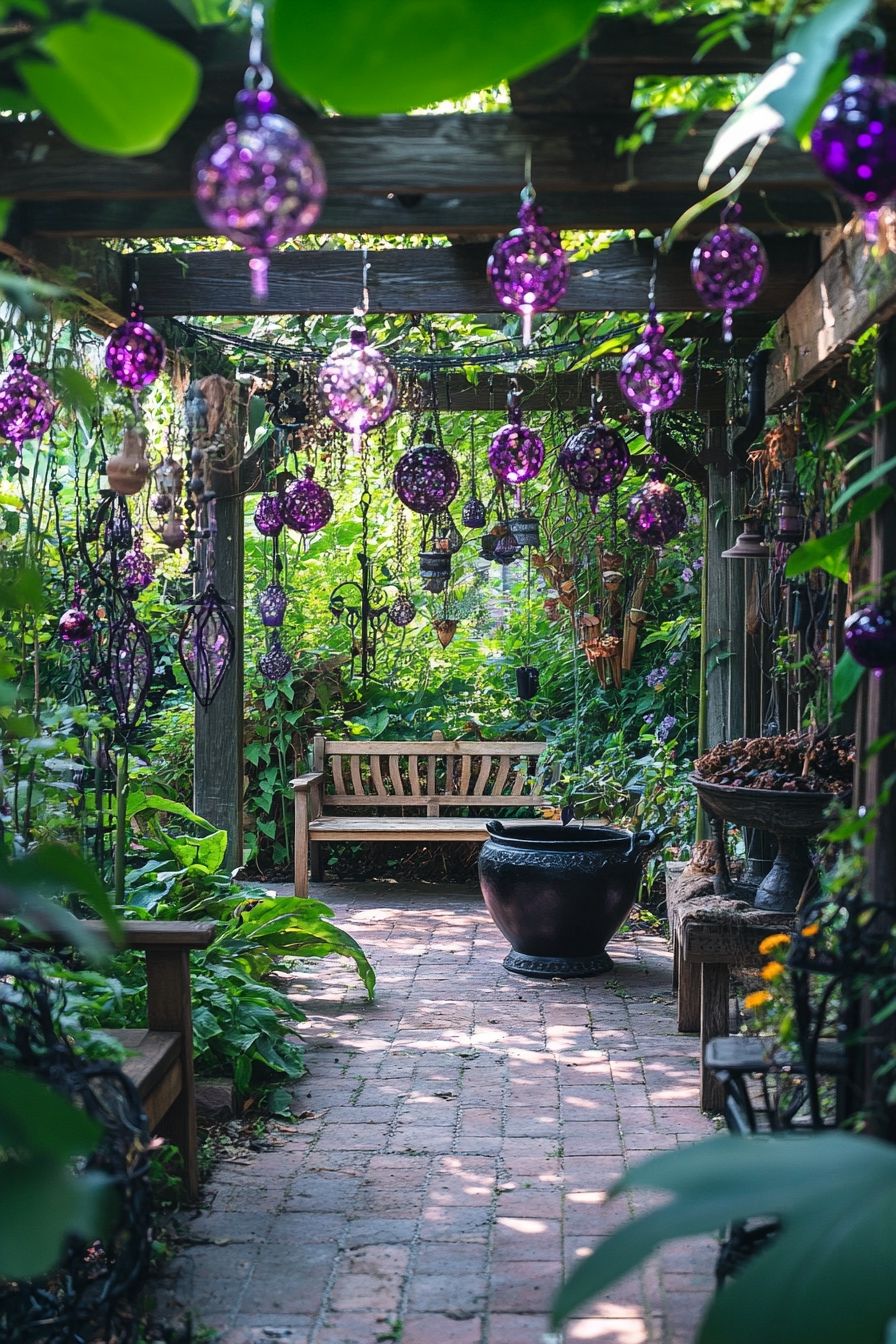 20 Spellbinding Backyard Ideas for a Witchy Outdoor Retreat - photo 17