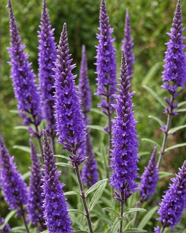 Salvia leucantha Mexican Bush Sage Tips