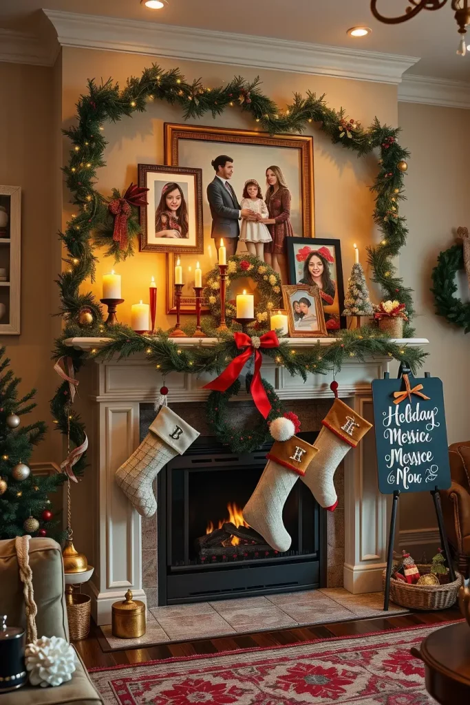 Personalized Mantel Ideas with Family Meaning - photo 2