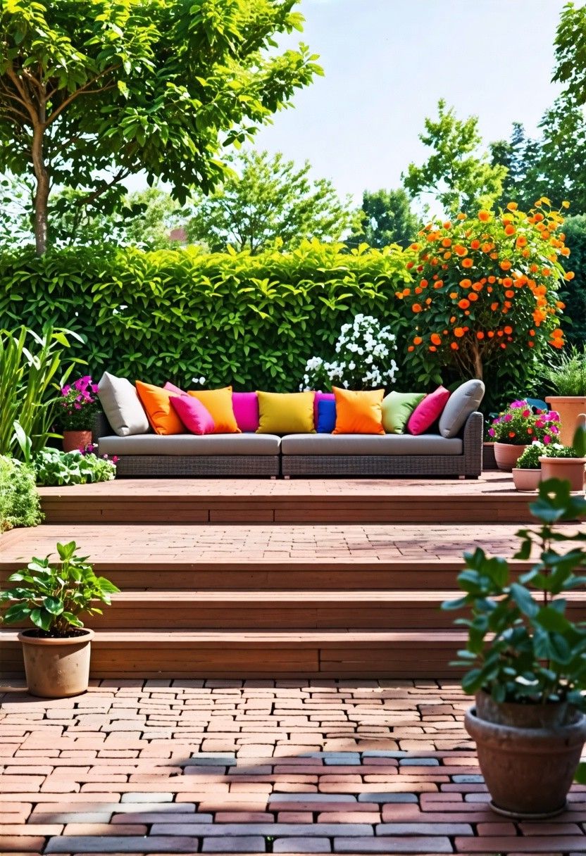 Elevated Brick Deck Design