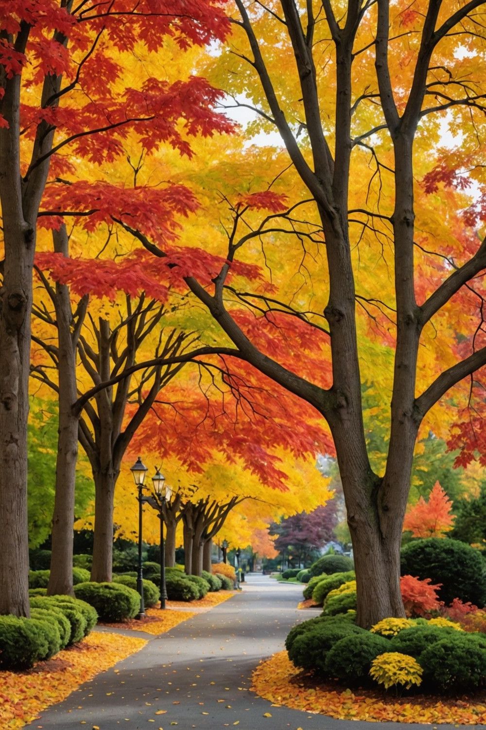 Choose Trees with Bold Fall Color