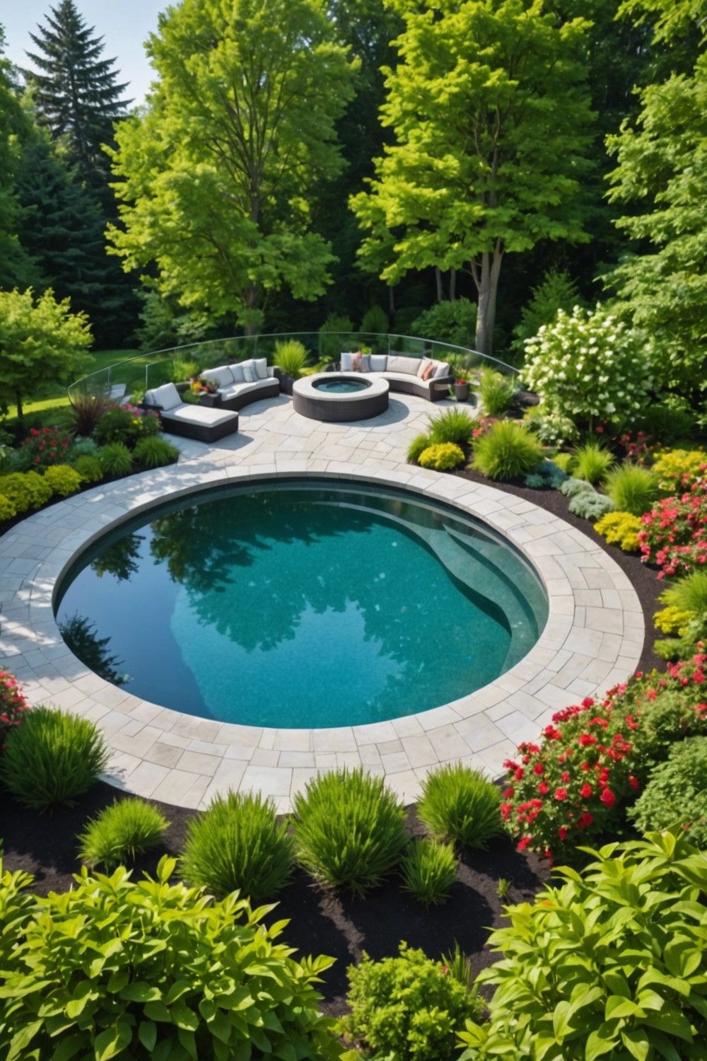 Glass Fencing for Round Pools