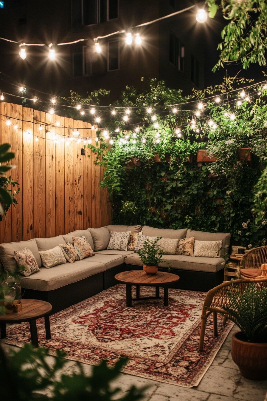 17. Build a Cozy Boho Lighting Retreat