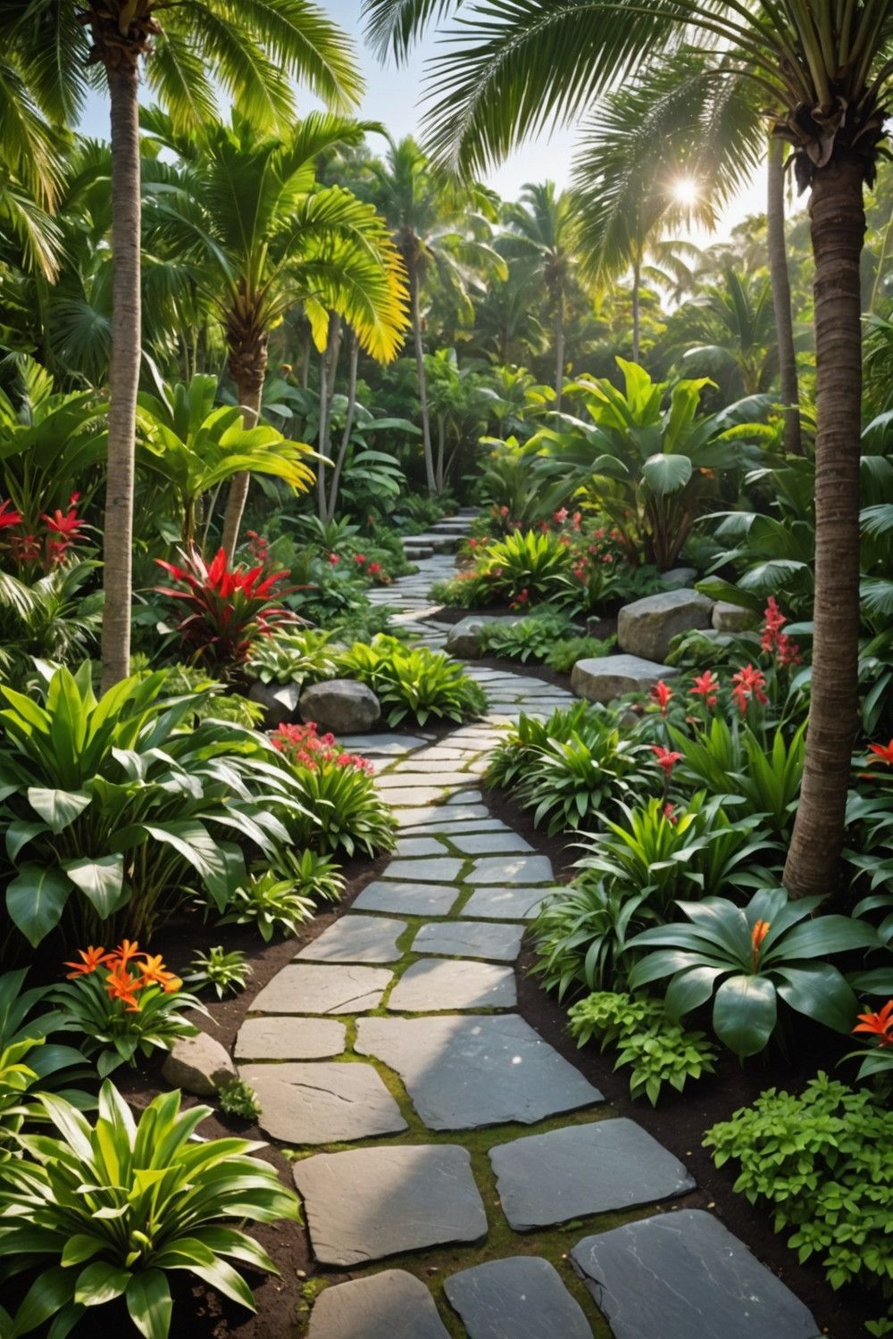 Elegant Stone Walkways
