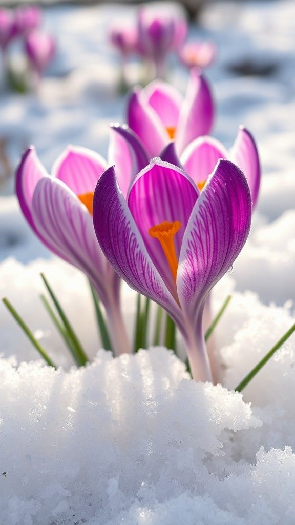 5 Crocus: First Flowers of the Season
