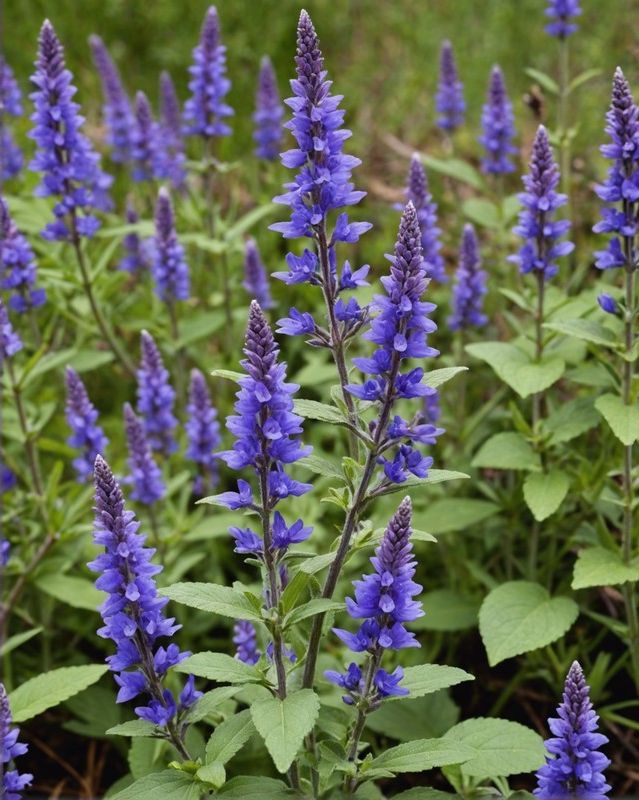 Salvia uliginosa Bog Sage Profile