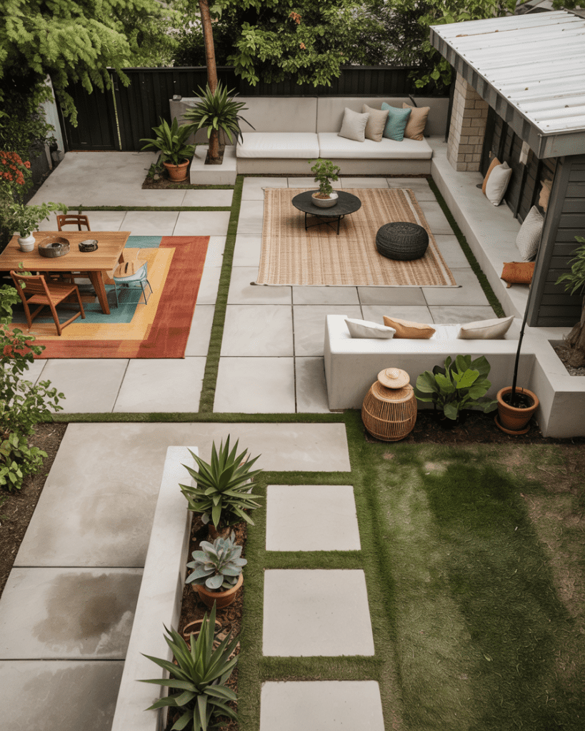 Zoned Backyard Layout Ideas - photo 2