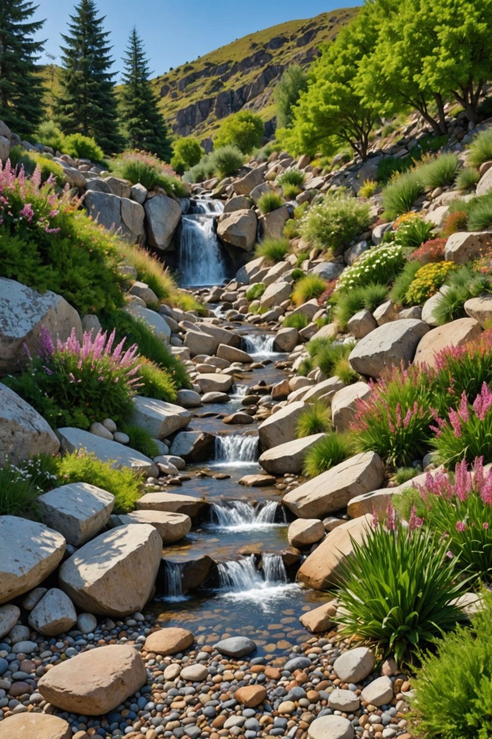 Rock and Gravel for Hillside Erosion Control