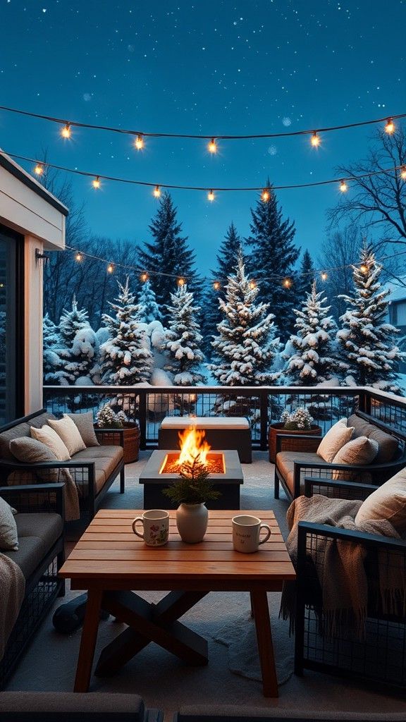 Set the Mood with String Lights