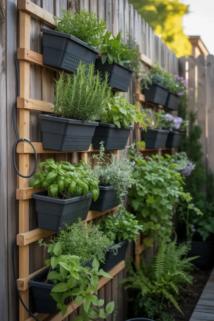 1. Try a Vertical Garden Wall