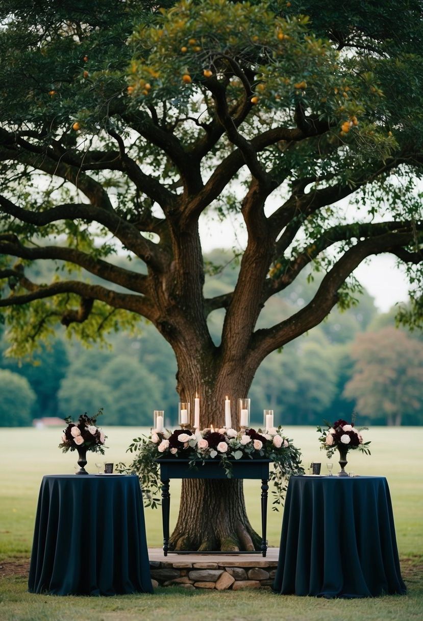 5) Whimsical Tree Ceremony Backdrop