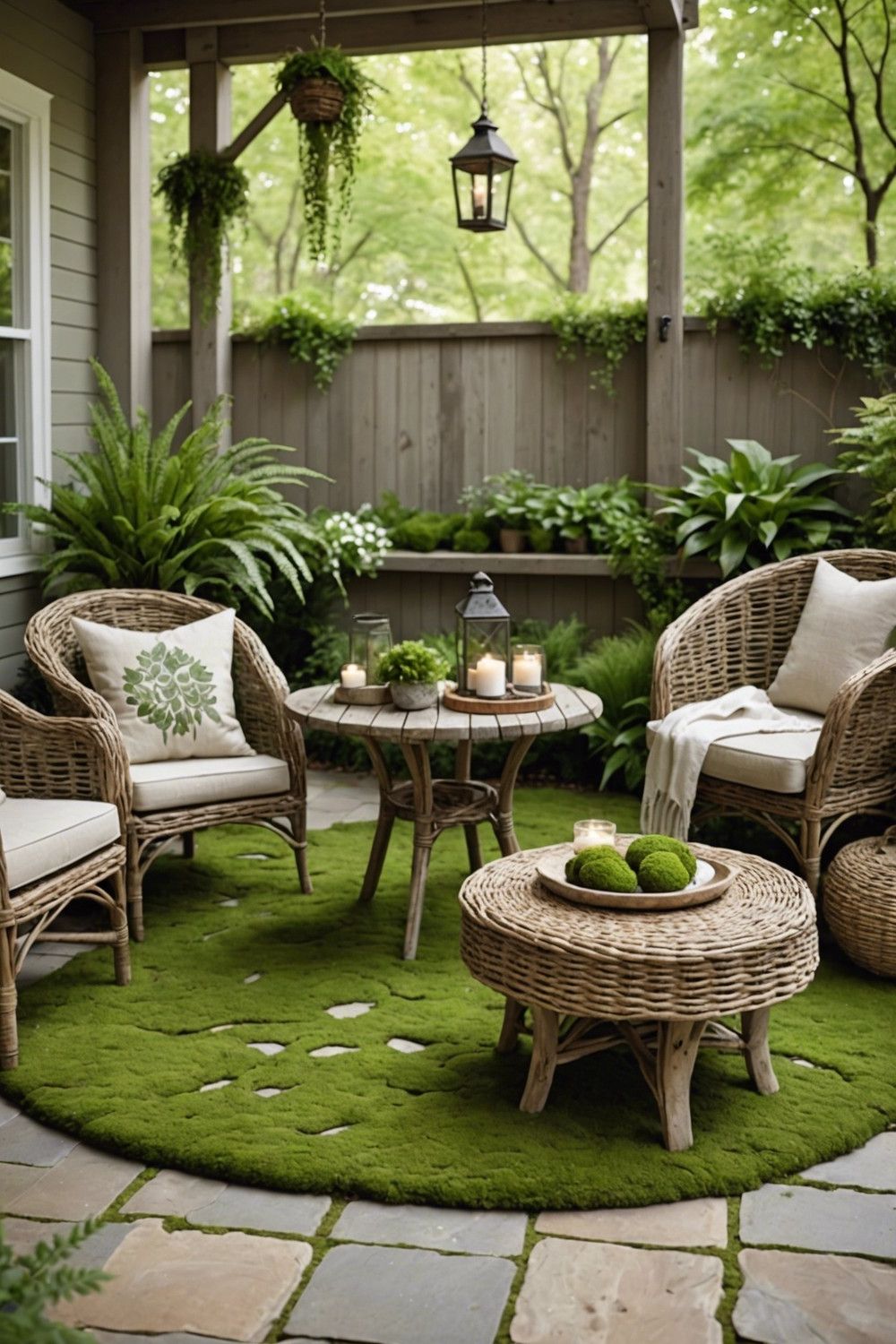Earthy Nature-Inspired Patio Color Palettes