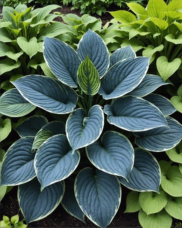 Blue Shadows Hosta