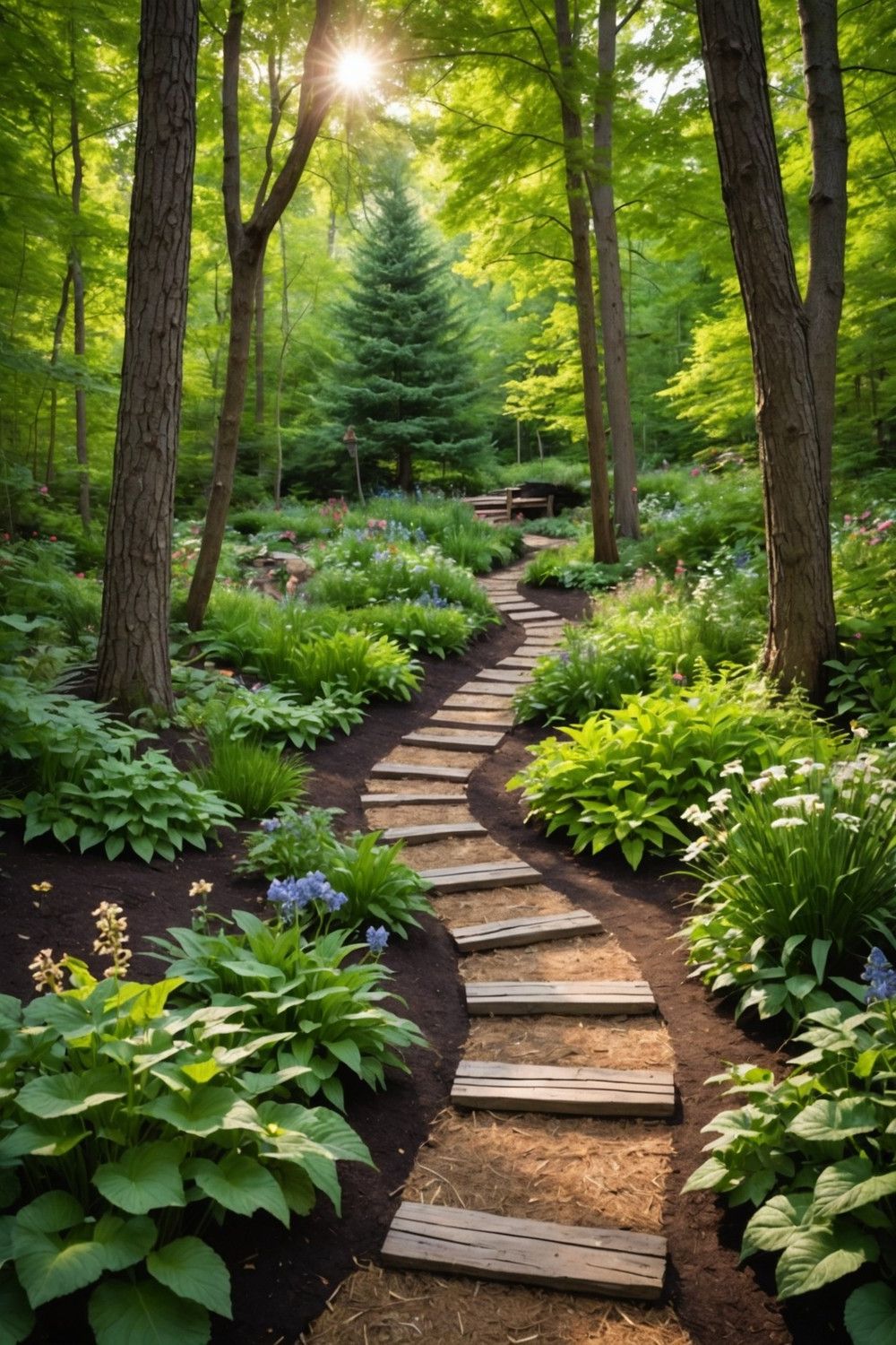 Build a Mulched Garden Path
