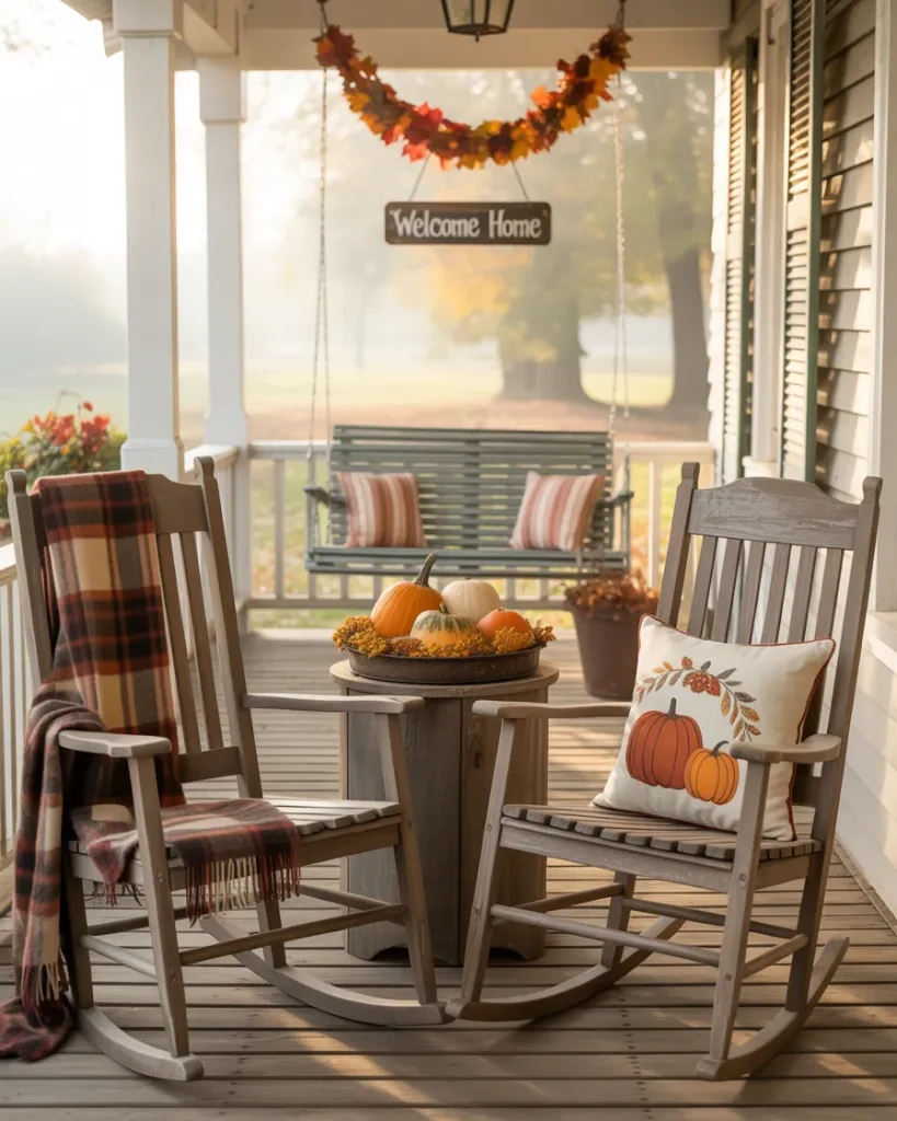 3. Styling Rocking Chairs for Fall
