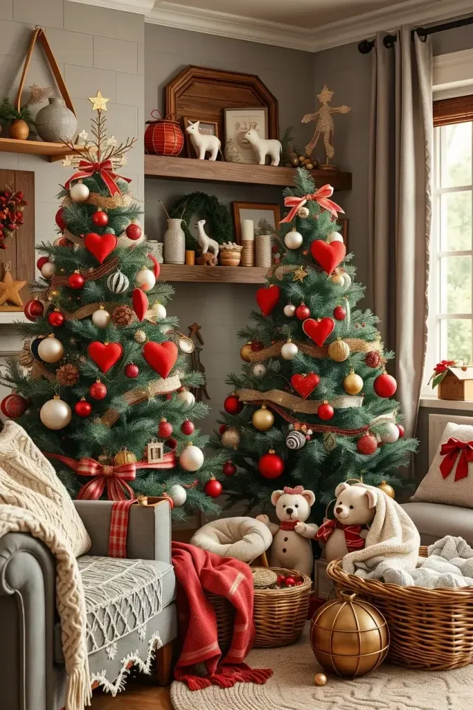 DIY Craft Ideas for Red and Silver Ornaments