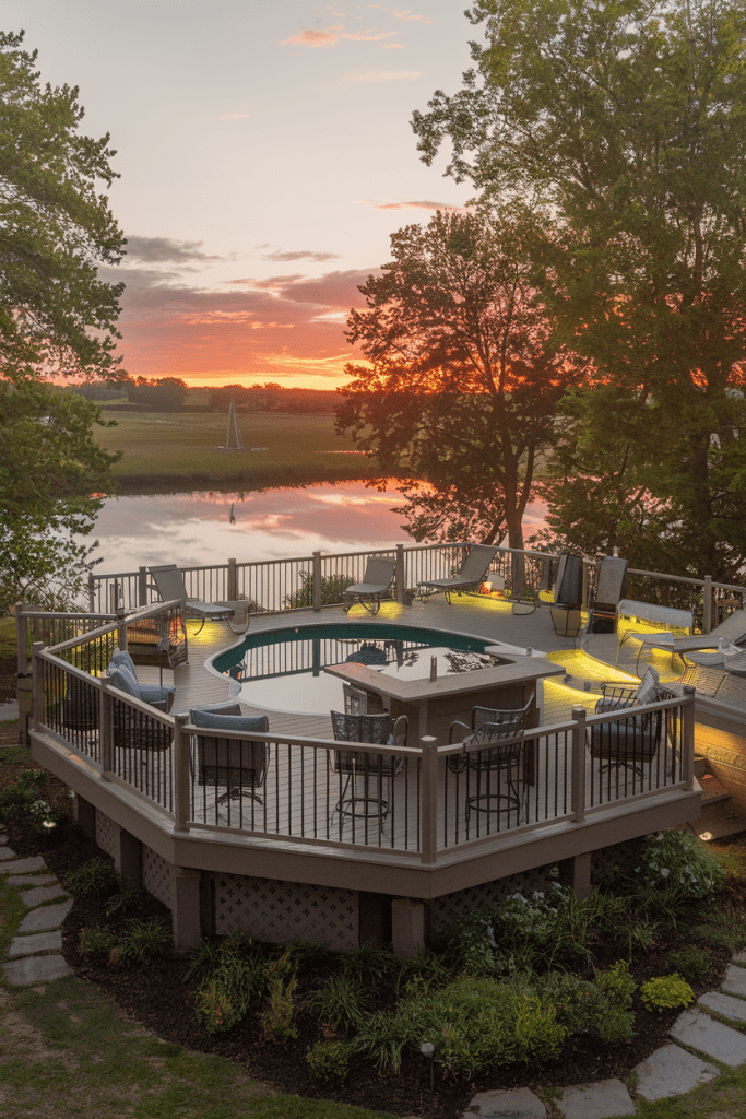 10. Sunset Bar Lounge Deck