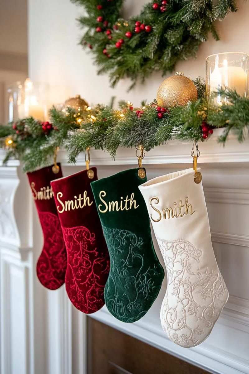 1. Metallic Thread Names for Personalized Stockings