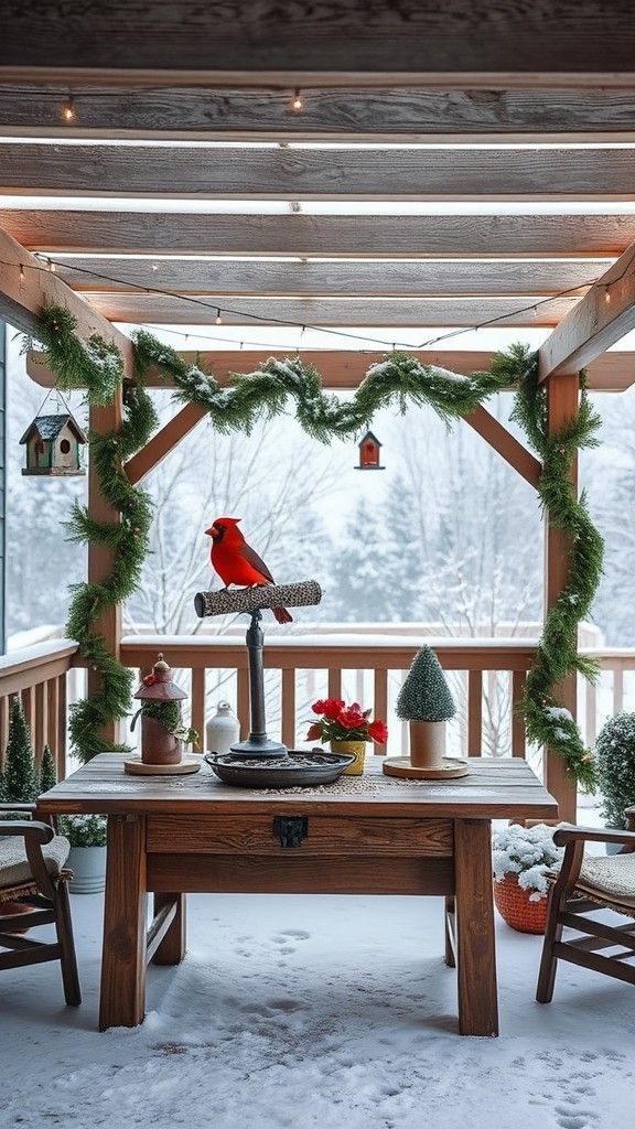 Set Up Winter Wildlife Feeders