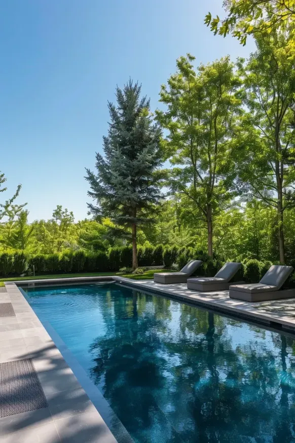 A Peaceful Poolside Escape at Home