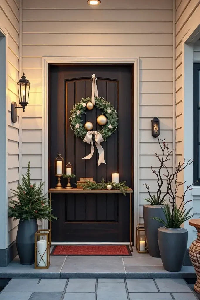Modern Geometric Frame Wreath Ideas - photo 2