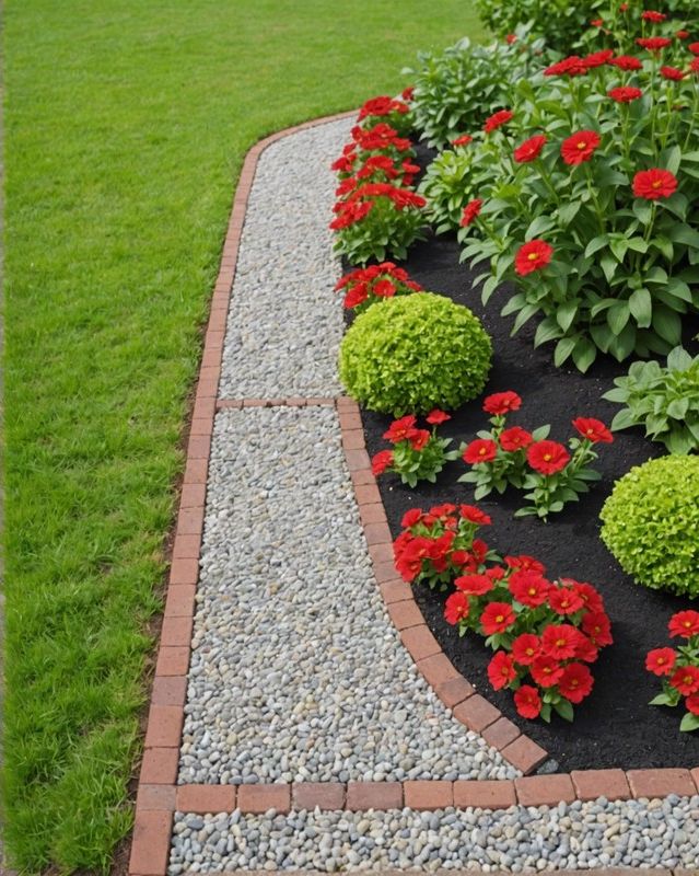 Gravel Borders for Yards