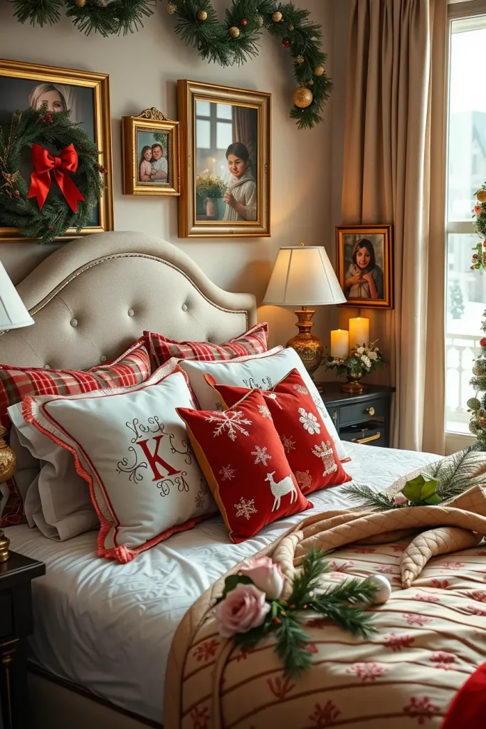 Personalized Touches for a Cozy Holiday Bedroom - photo 2