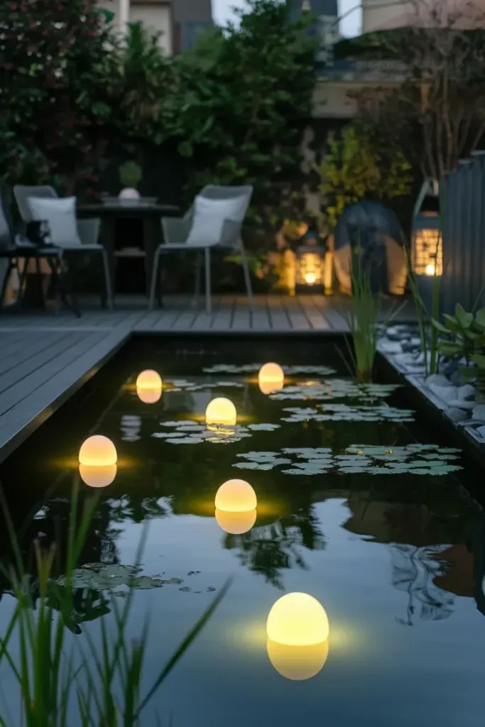 Floating Lights for Water Features