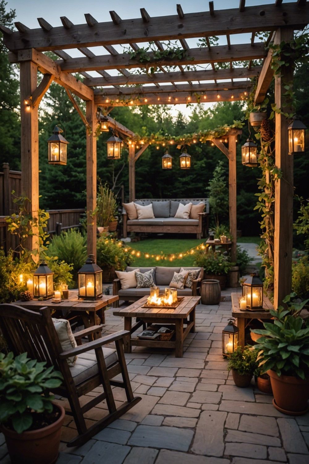 Weathered Wood Furniture and Accents