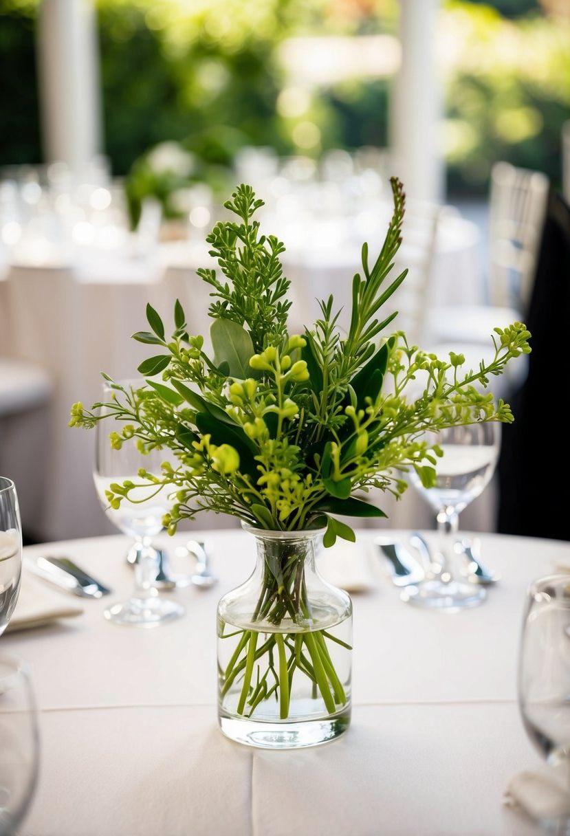 11) Add Greenery for a Fresh, Natural Feel