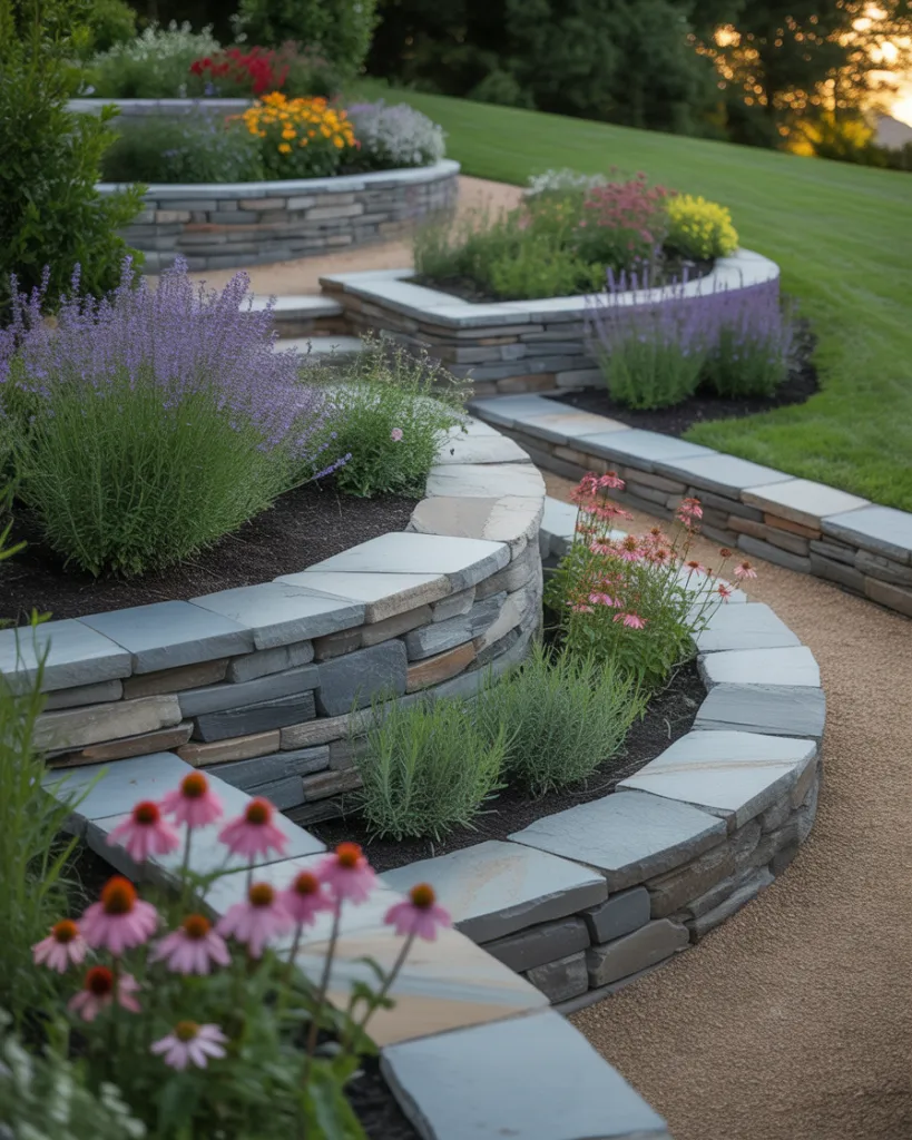 19. Raised Flower Beds for Sloped Yards - photo 2