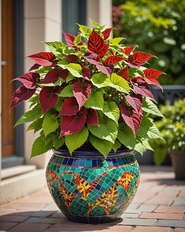 Tiled Mosaic Pot Ideas