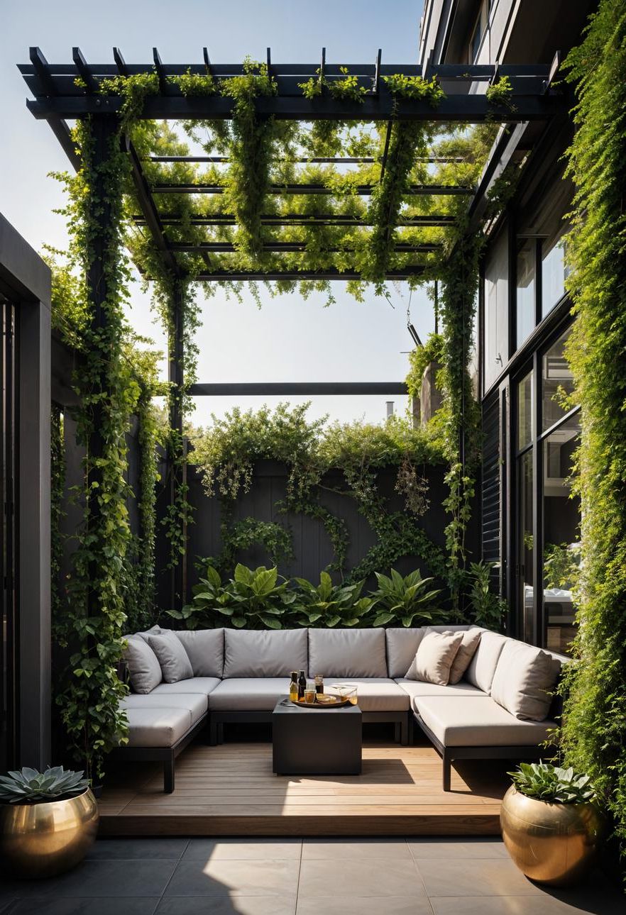 14. Stylish Pergola Patio Upgrade Ideas