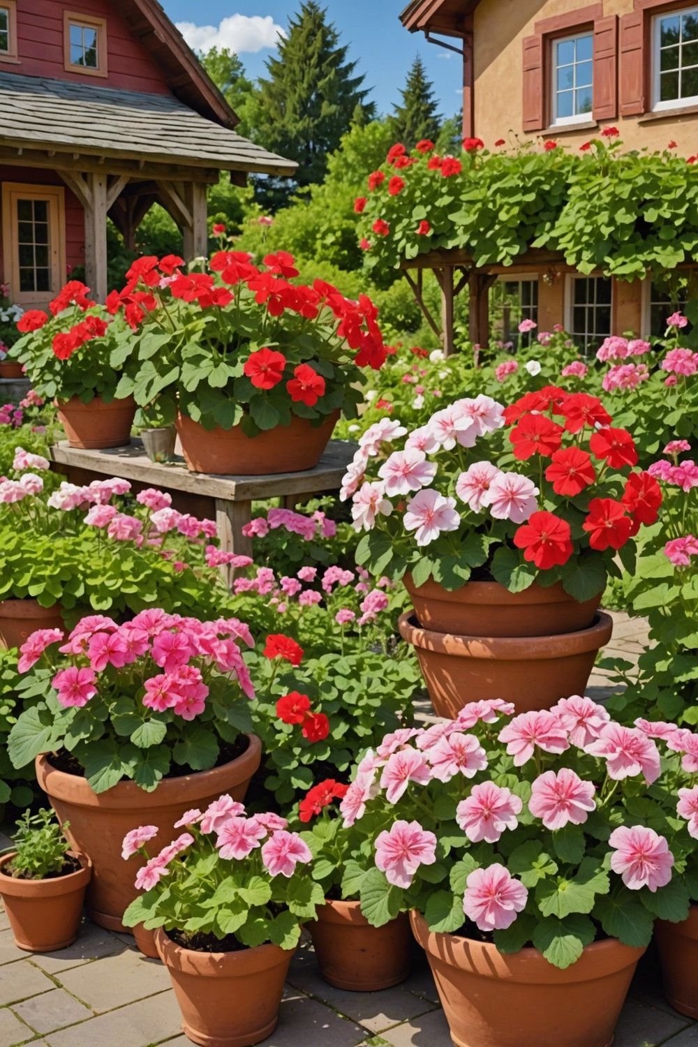 Geraniums for Garden Color