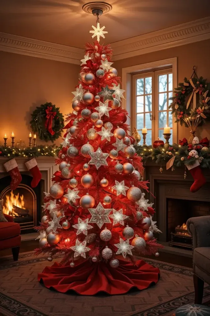 Lighting Ideas to Highlight Red and Silver - photo 2