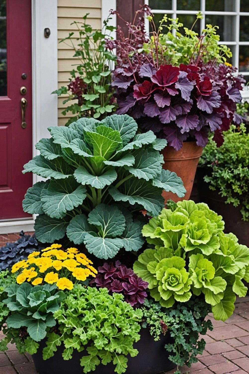 Kale and Cabbage