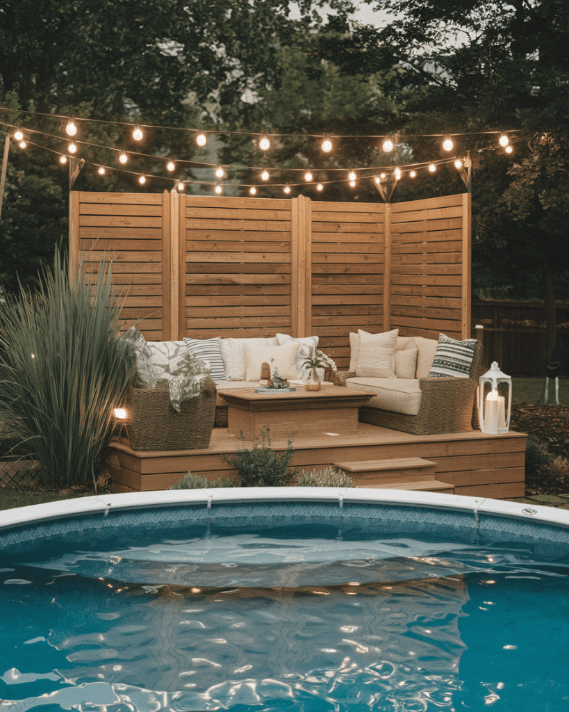 5. DIY Above-Ground Pool with Decking - photo 2