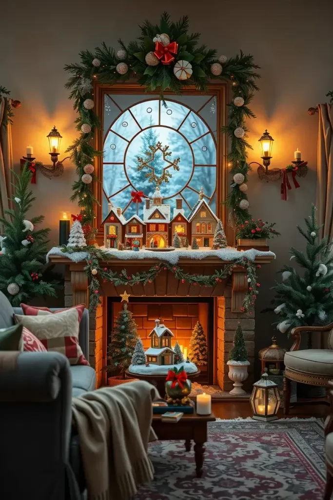 15) Collecting Ceramic Christmas Houses