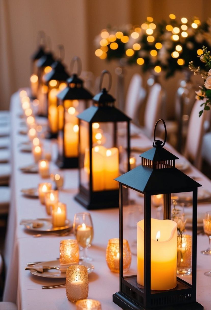 15) Lanterns to Light the Aisle