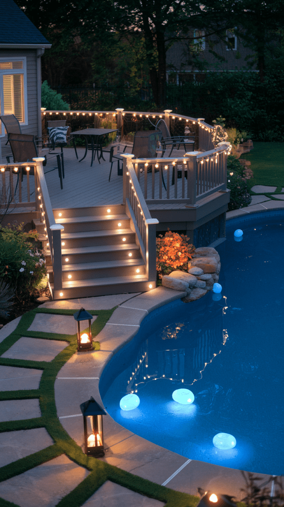 Creative Lighting Ideas for Your Pool Deck