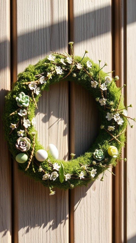 17 Miniature Garden Wreath