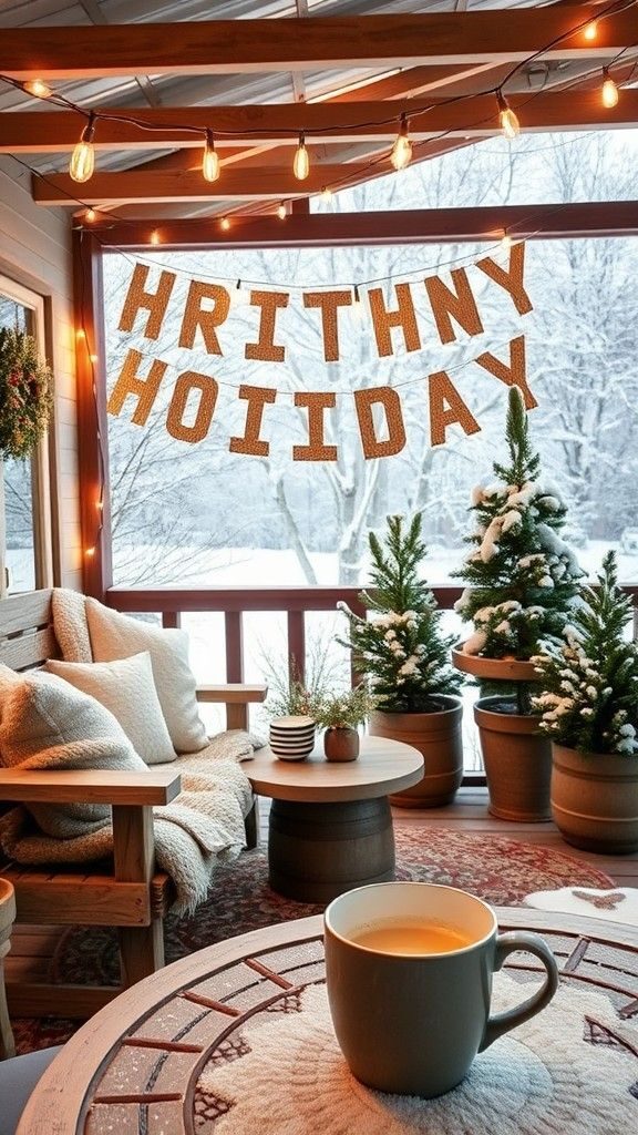 How to Make DIY Holiday Banners