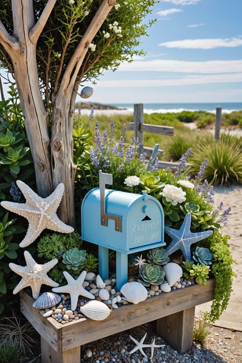 Coastal Chic Mailbox Style
