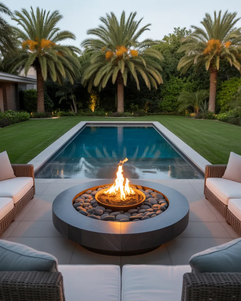 17. Pool and Fire Feature Layout Ideas - photo 2