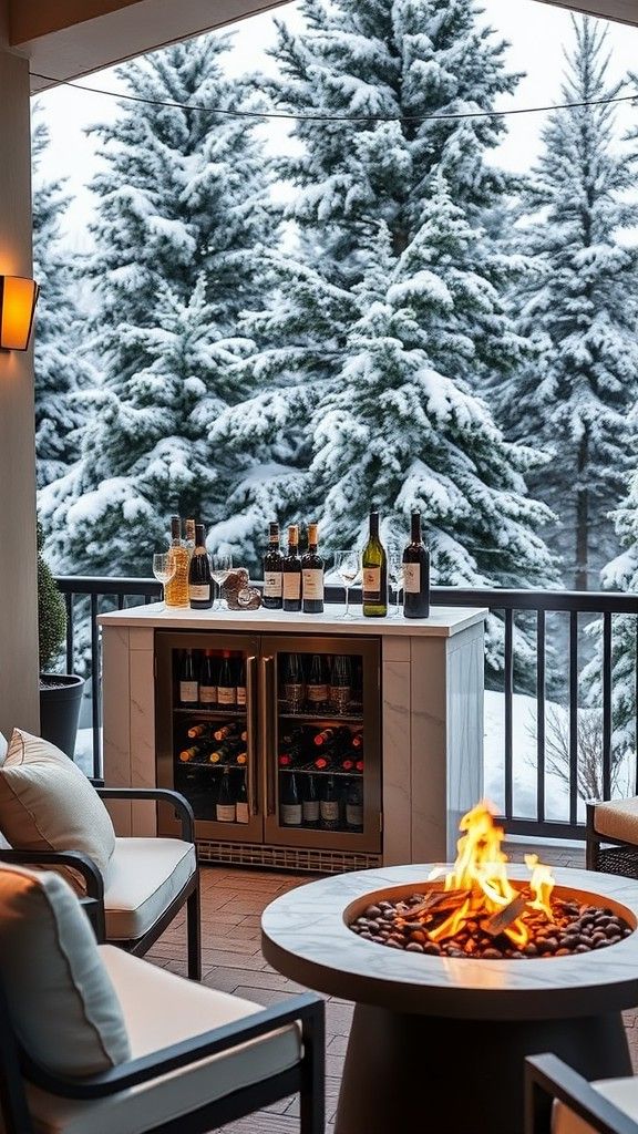 Wine Chiller Stations for Patios