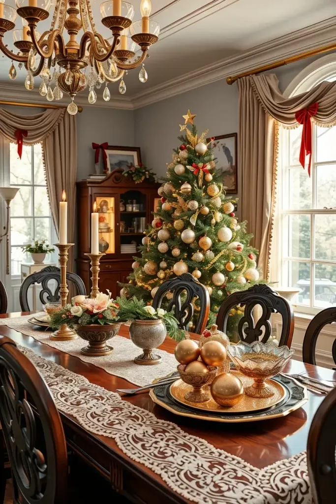 Shiny Brite Glass Ornament Displays