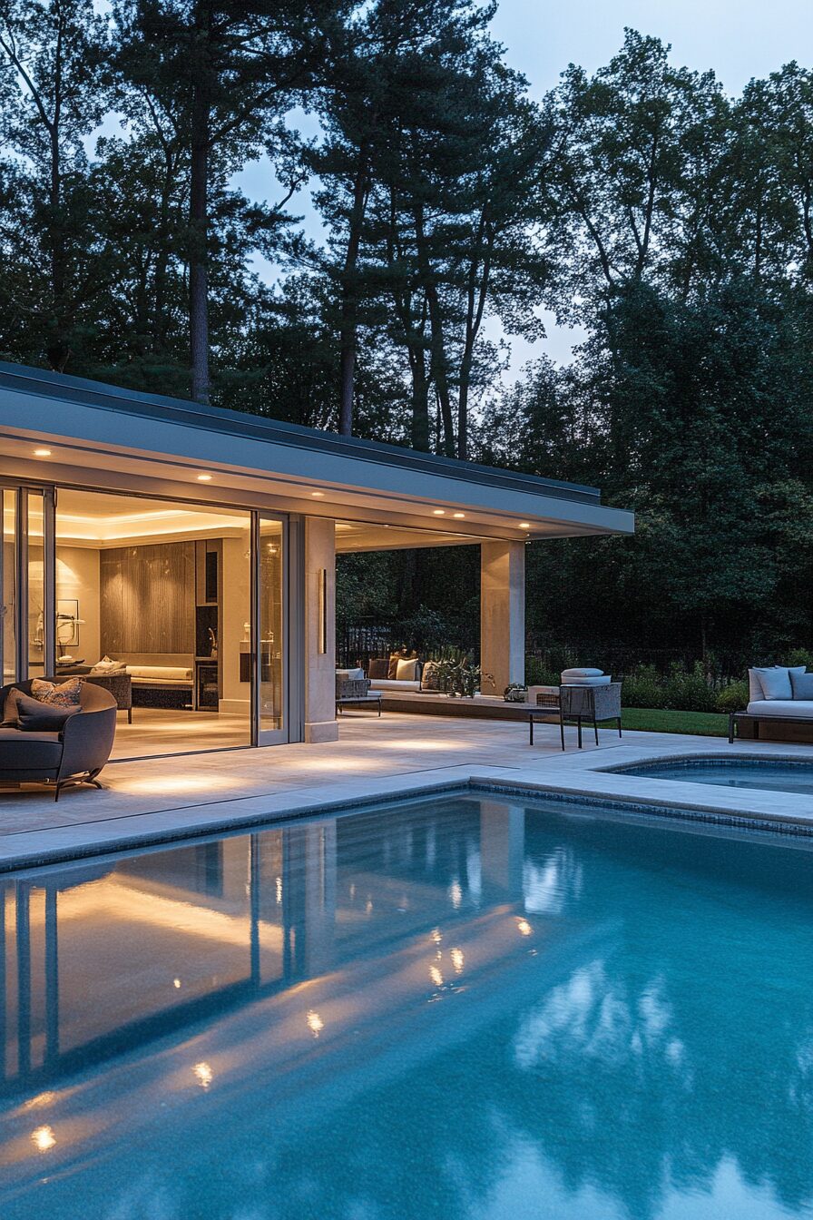 38 Tropical Modern Pool House Ideas